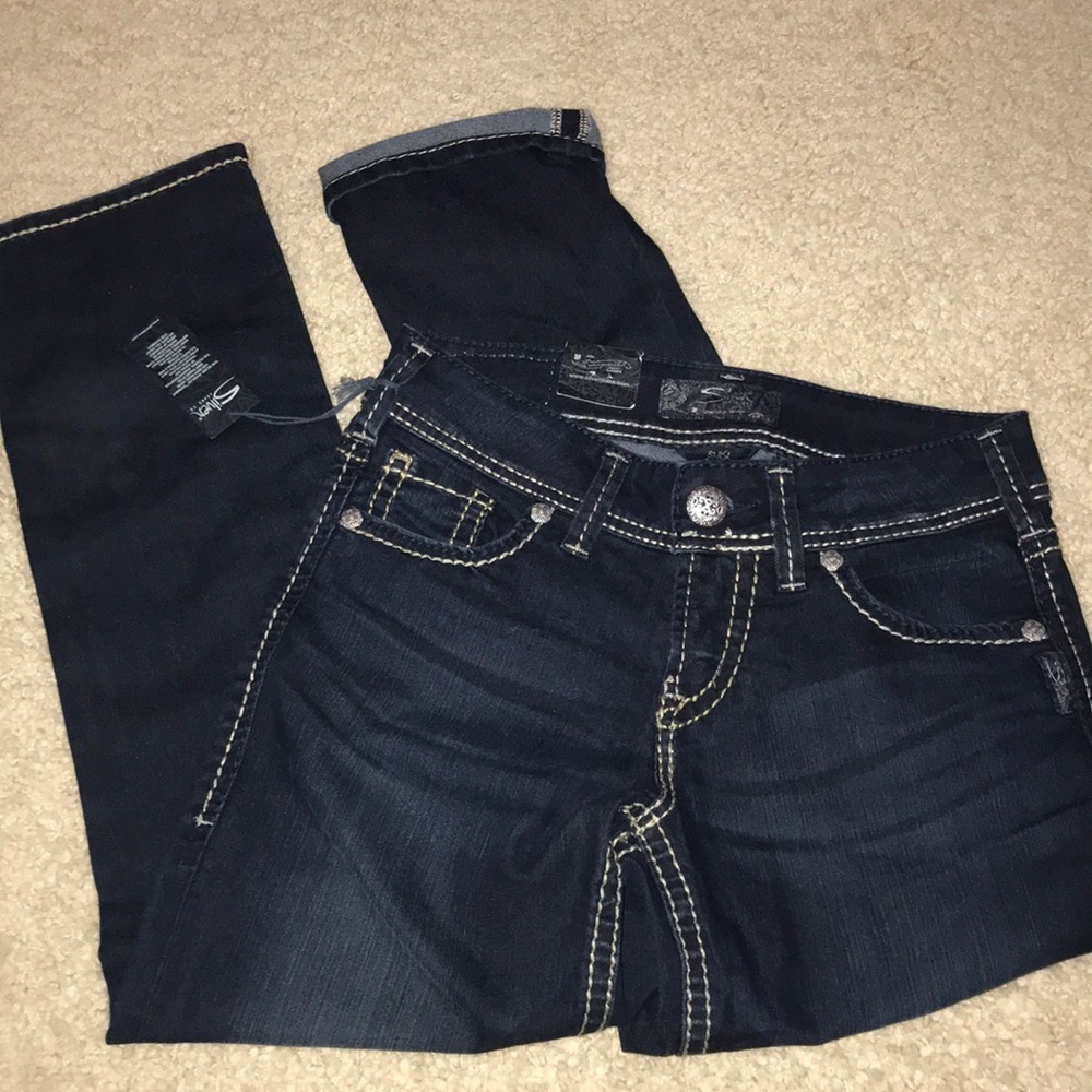 Silver Women’s Capri jeans